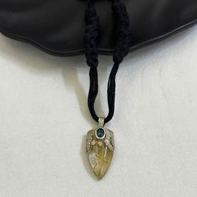 Kairo Rutile Quartz Silver 925 Pendant