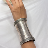 Dhriti Traditional Silver 925 Cuff Bangle