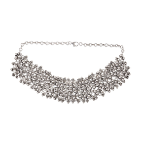 Anvi Silver 925 Choker Necklace