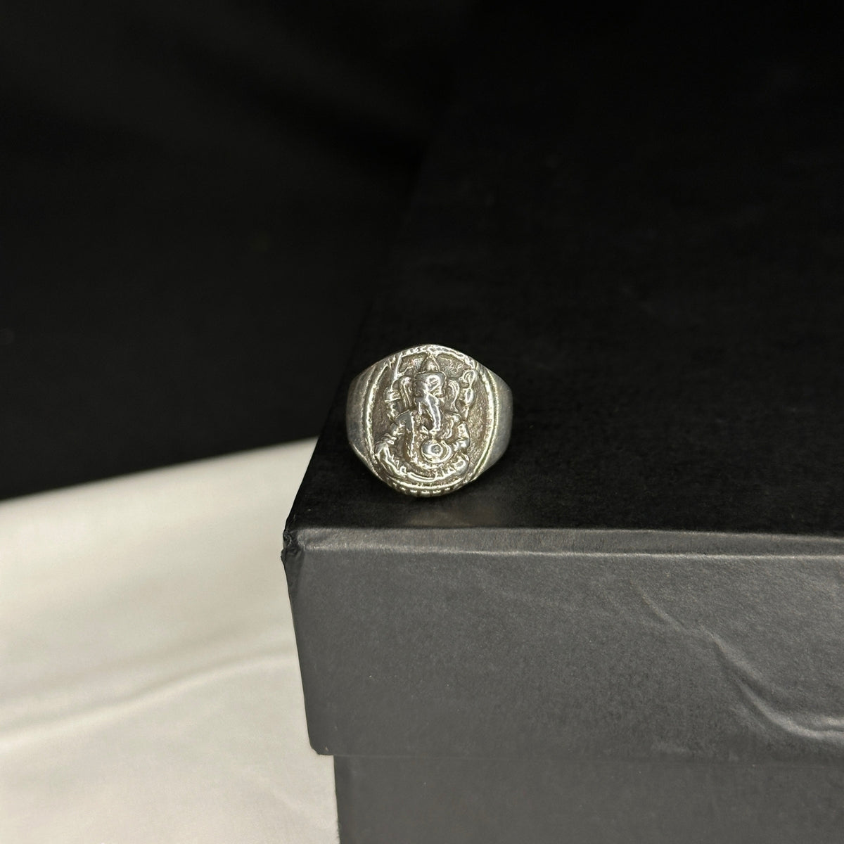 Ganesha Silver 925 Men's Ring
