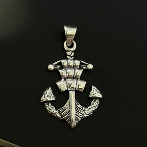 Hook Silver 925 Men's Pendant