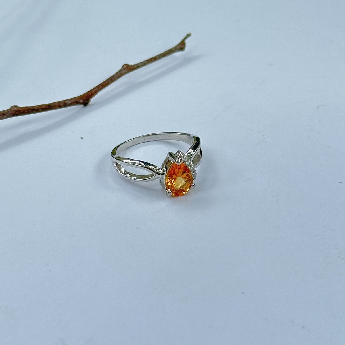 Pera Gemstone Silver 925 Ring