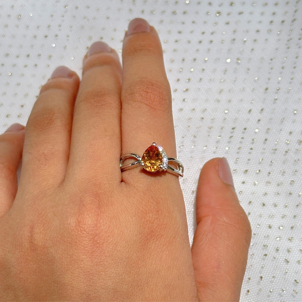Pera Gemstone Silver 925 Ring