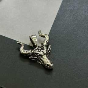 Goat Silver 925 Men's Pendant