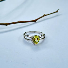 Pera Gemstone Silver 925 Ring