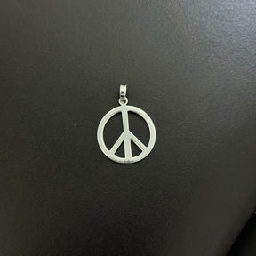 Peace Silver 925 Men's Pendant