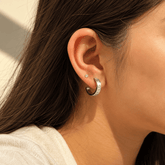 Zain Silver 925 Hoops
