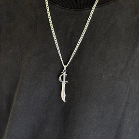 Sword Silver 925 Men's Pendant