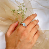 Serina Gemstone Silver 925 Ring