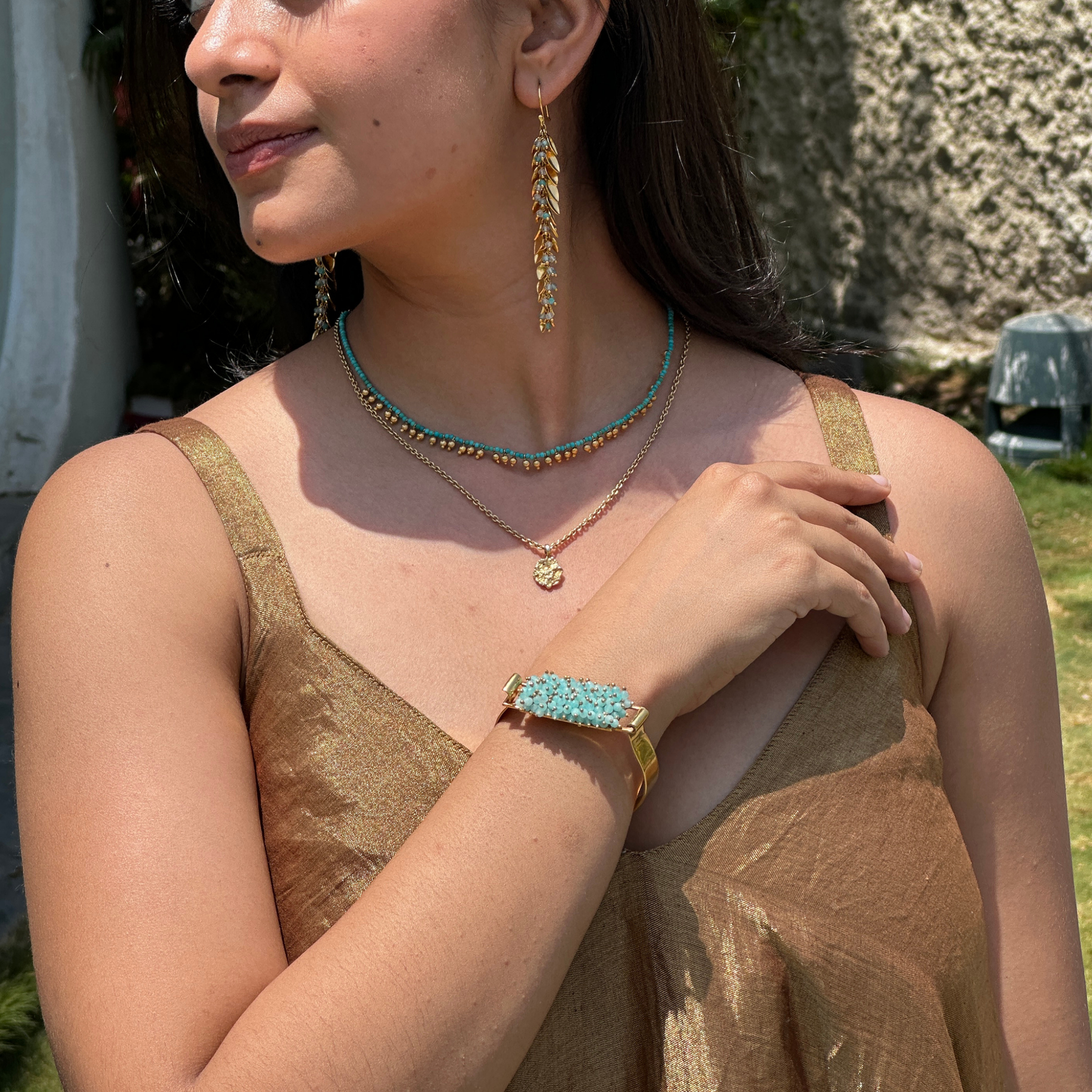 Riro 18k Gold Plated Silver 925 Necklace