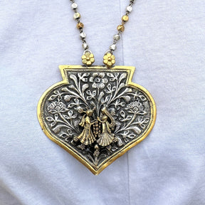 Amol Traditional Silver 925 Necklace
