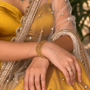 Hema Gold Plated Silver 925 Bracelet