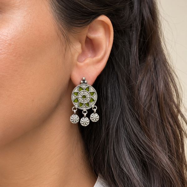 Nira Silver 925 oxidised drop earrings
Nira oxidised silver earrings
925 silver drop earrings for women
Traditional oxidised silver drop earrings
Indian silver earrings for women
Statement silver drop earrings
Designer oxidised silver earrings
Nira traditional earrings
Handcrafted 925 silver earrings
Festive oxidised silver earrings