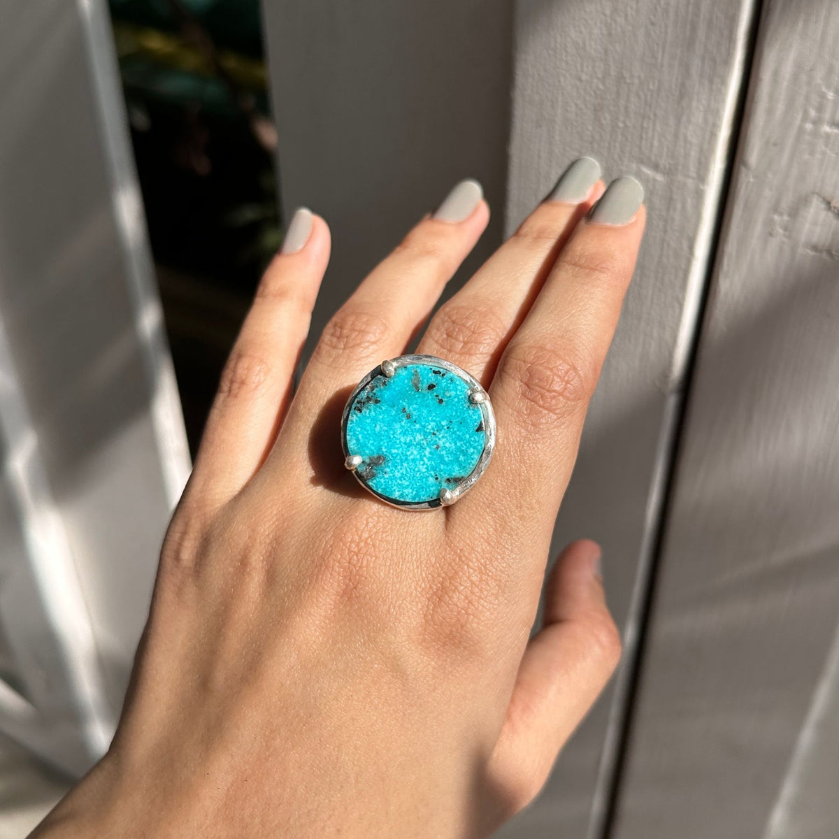 Daria Turquoise Silver 925 Ring