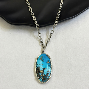 Orion Turquoise Silver 925 Necklace