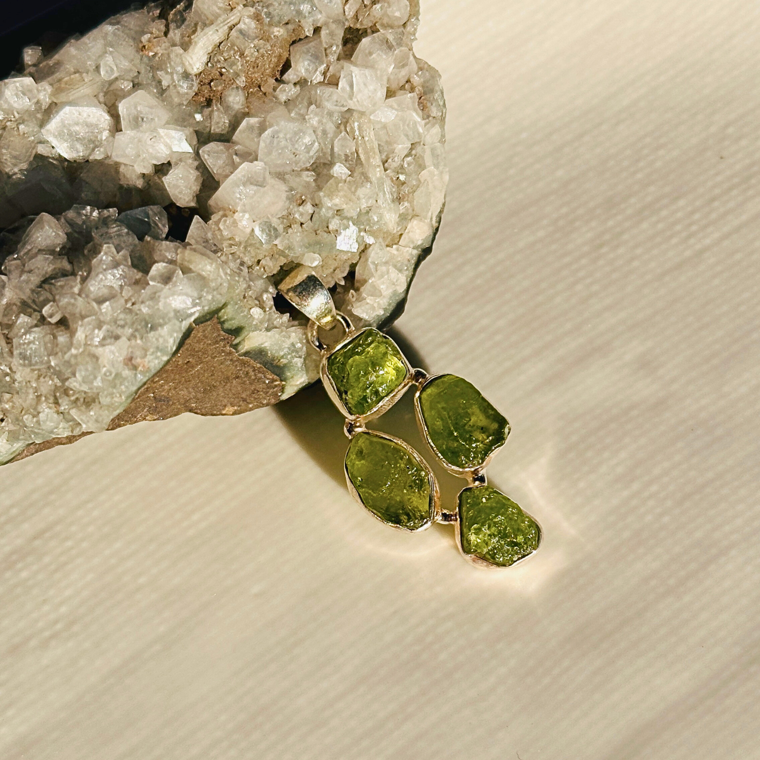 Auralis Multi Stone Silver 925 Pendant