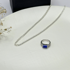 Gary Lapis Silver 925 Ring
