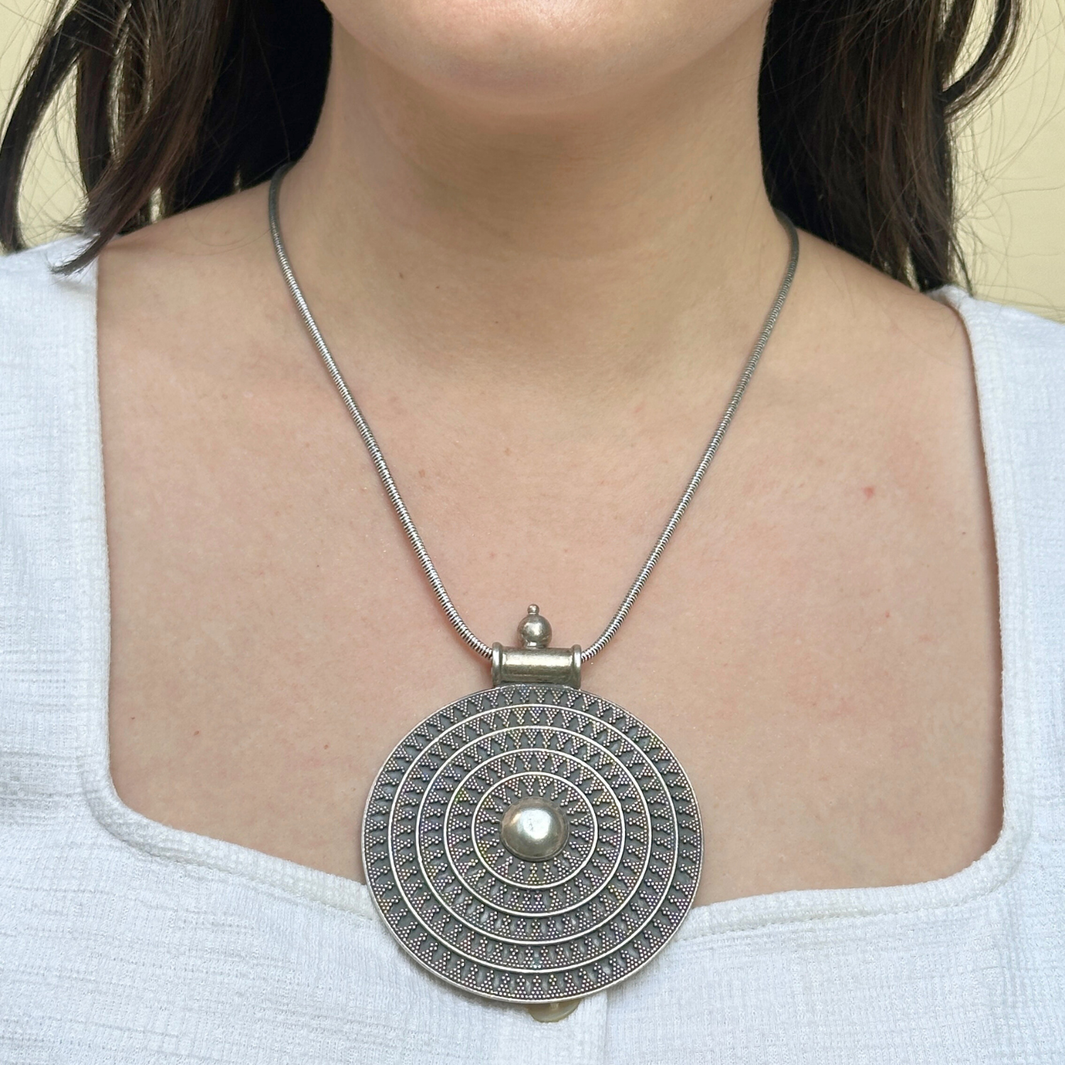 Amara Traditional Silver 925 Pendant