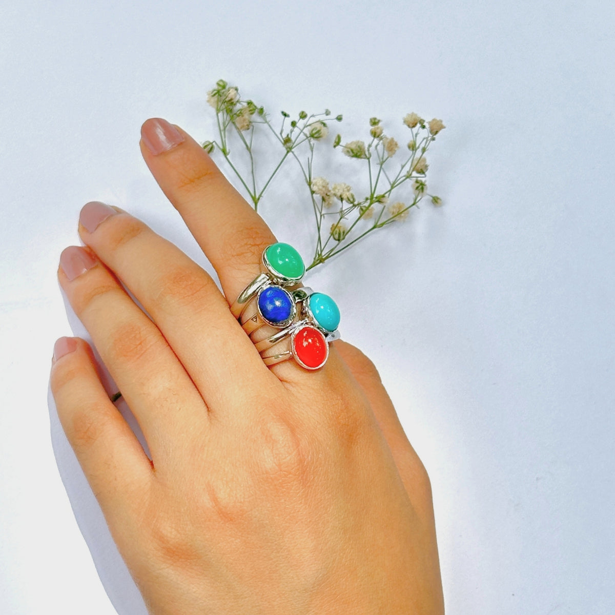 Cairns Gemstone Silver 925 Rings