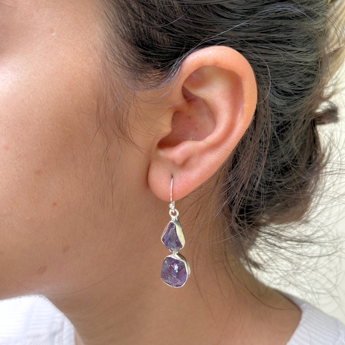 Seriva Amethyst Silver 925 Necklace