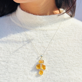 Raon Citrine 925 Studs Earrings