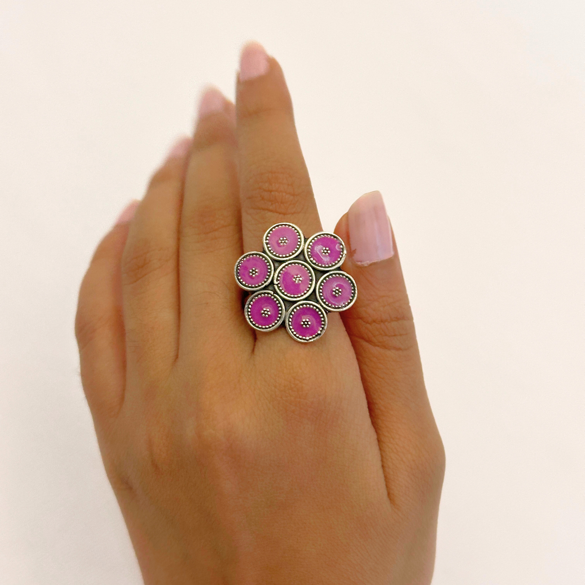 Kavindu Enamel Silver 925 Ring