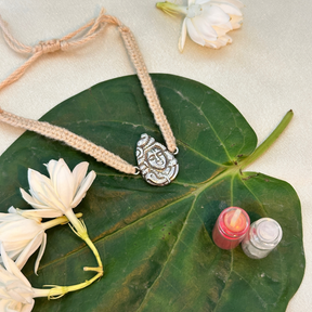 Shiv Silver Bracelet Rakhi