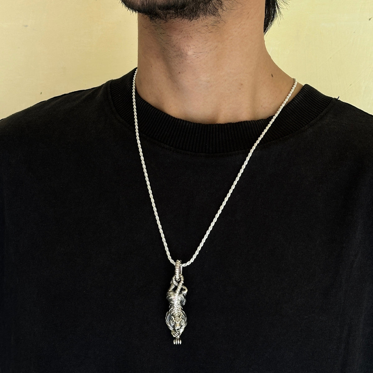 Tiger Silver 925 Men's Pendant