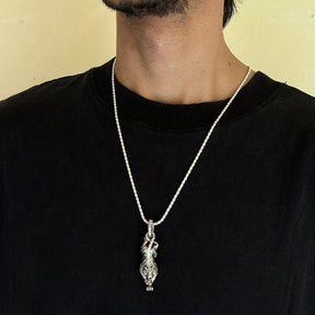 Tiger Silver 925 Men's Pendant