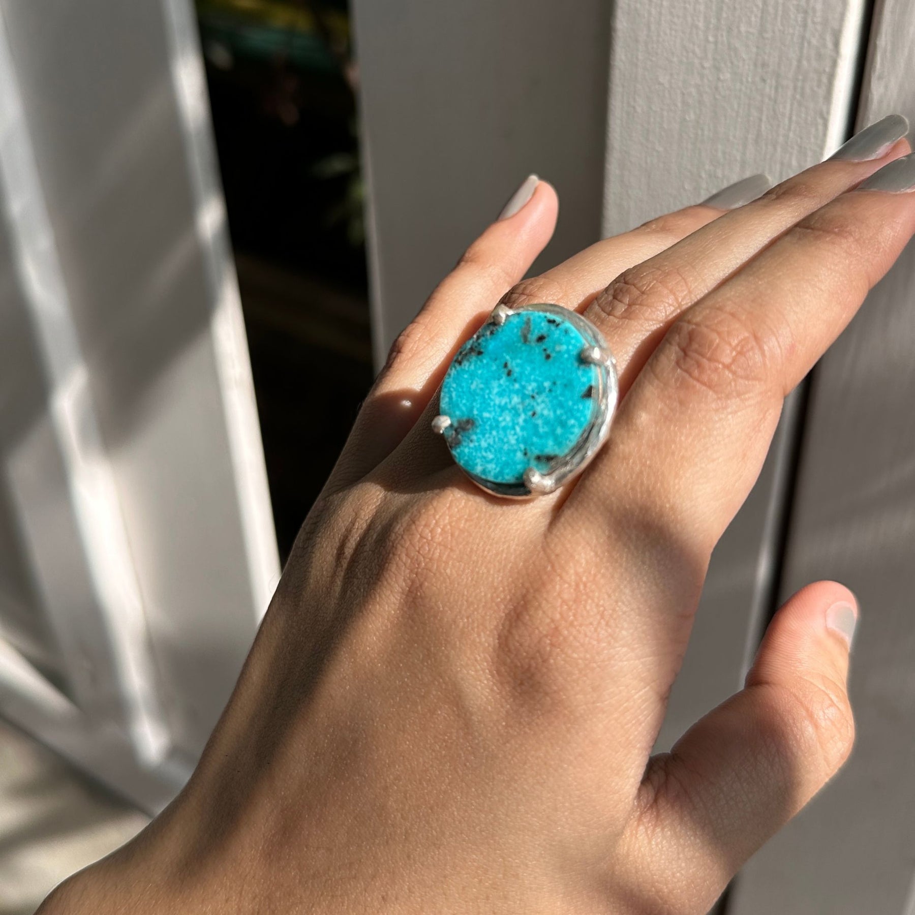 Daria Turquoise Silver 925 Ring