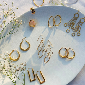 Ziya 18k Gold Plated Silver 924 Earrings