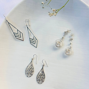Vire Silver 925 Earrings