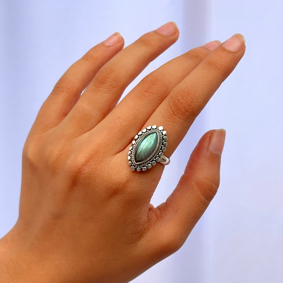 Nayan Gemstone Silver 925 Ring