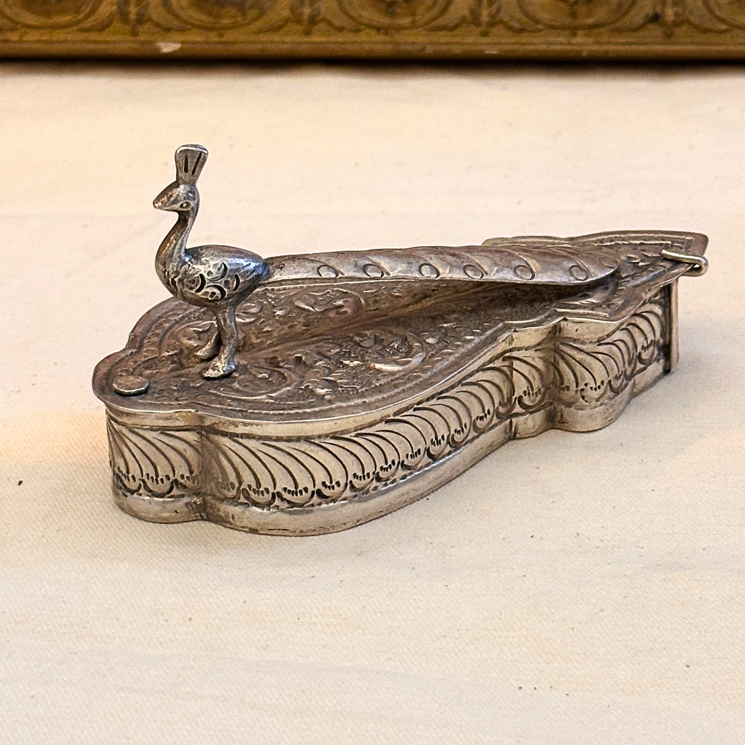 Warini Silver 925 Engraved Chopda box