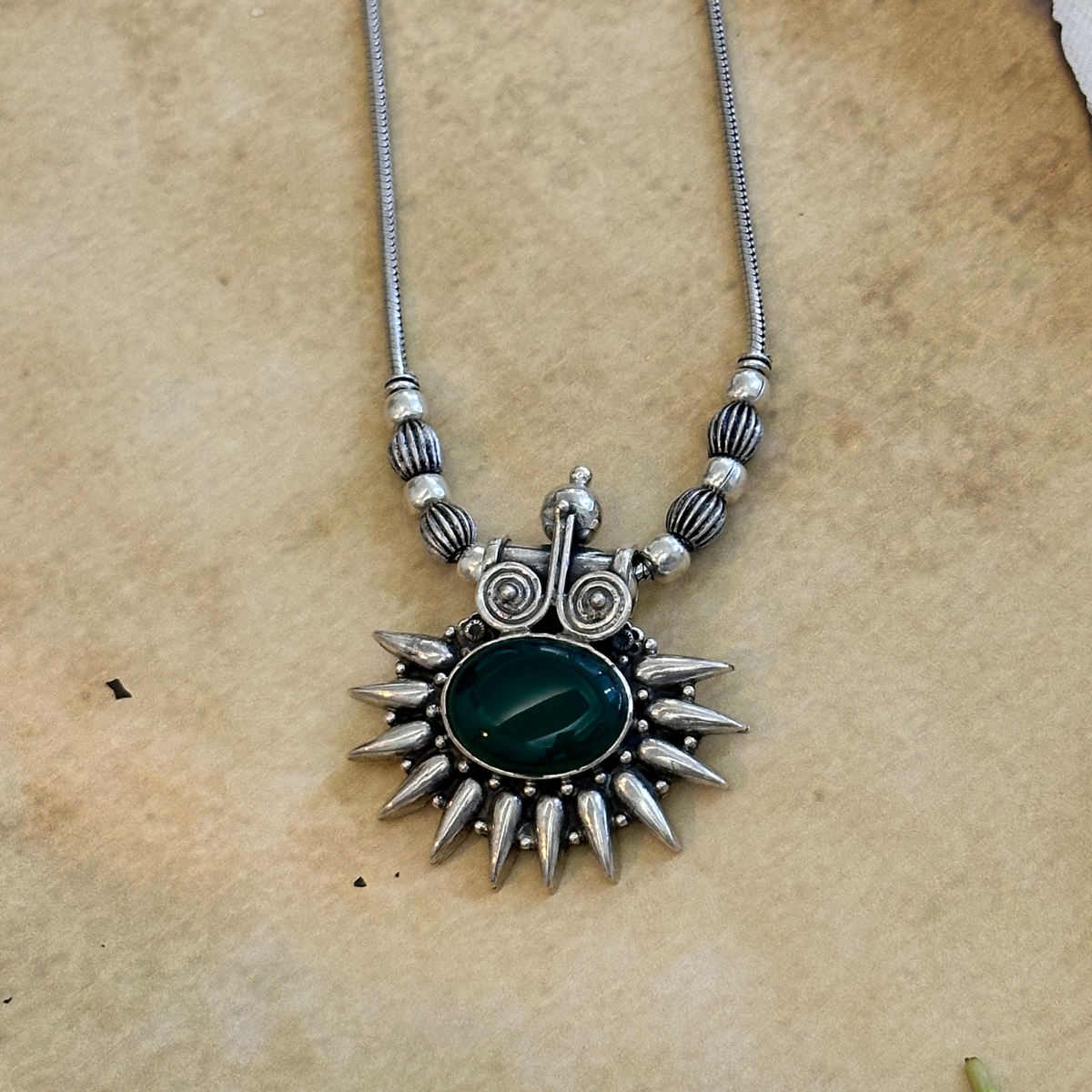 Soorya Traditional Silver 925 Necklace
