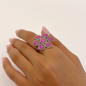 Kavindu Enamel Silver 925 Ring
