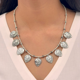 Kin Traditional Silver 925 Necklace
