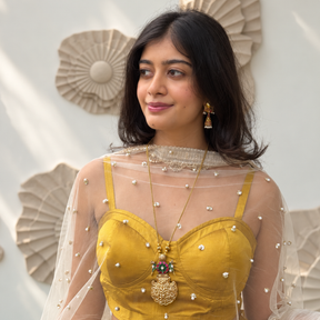 Hiranya Gold Plated Silver 925 Necklace