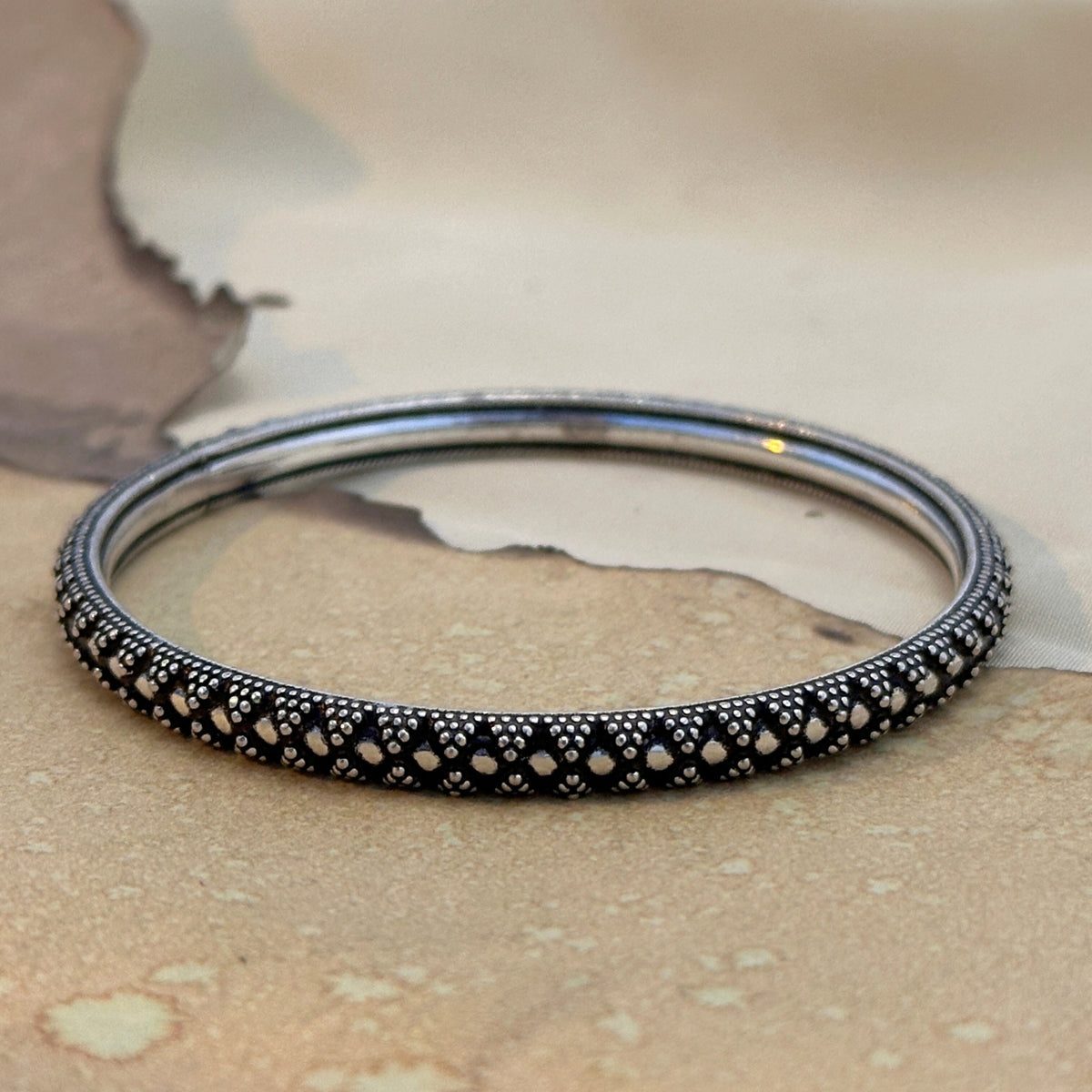 Festive Silver 925 Bangle