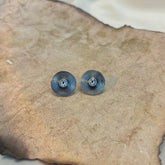Small Festive Silver 925 Studs Earrings