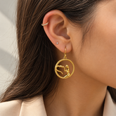 Aldo Gold Plated Silver 925 Earrings