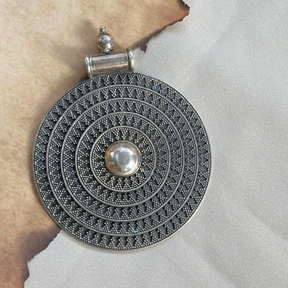 Amara Traditional Silver 925 Necklace for Women, Pure Silver 925 Traditional Necklace for Festive Wear