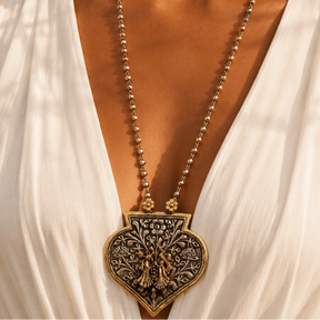 Amol Traditional Silver 925 Necklace