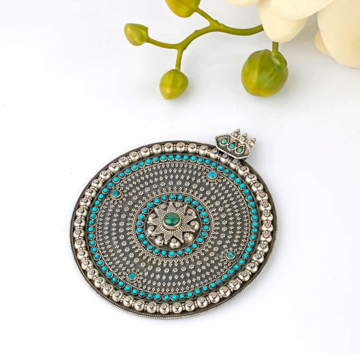 Zarqa Traditional Silver 925 Pendant