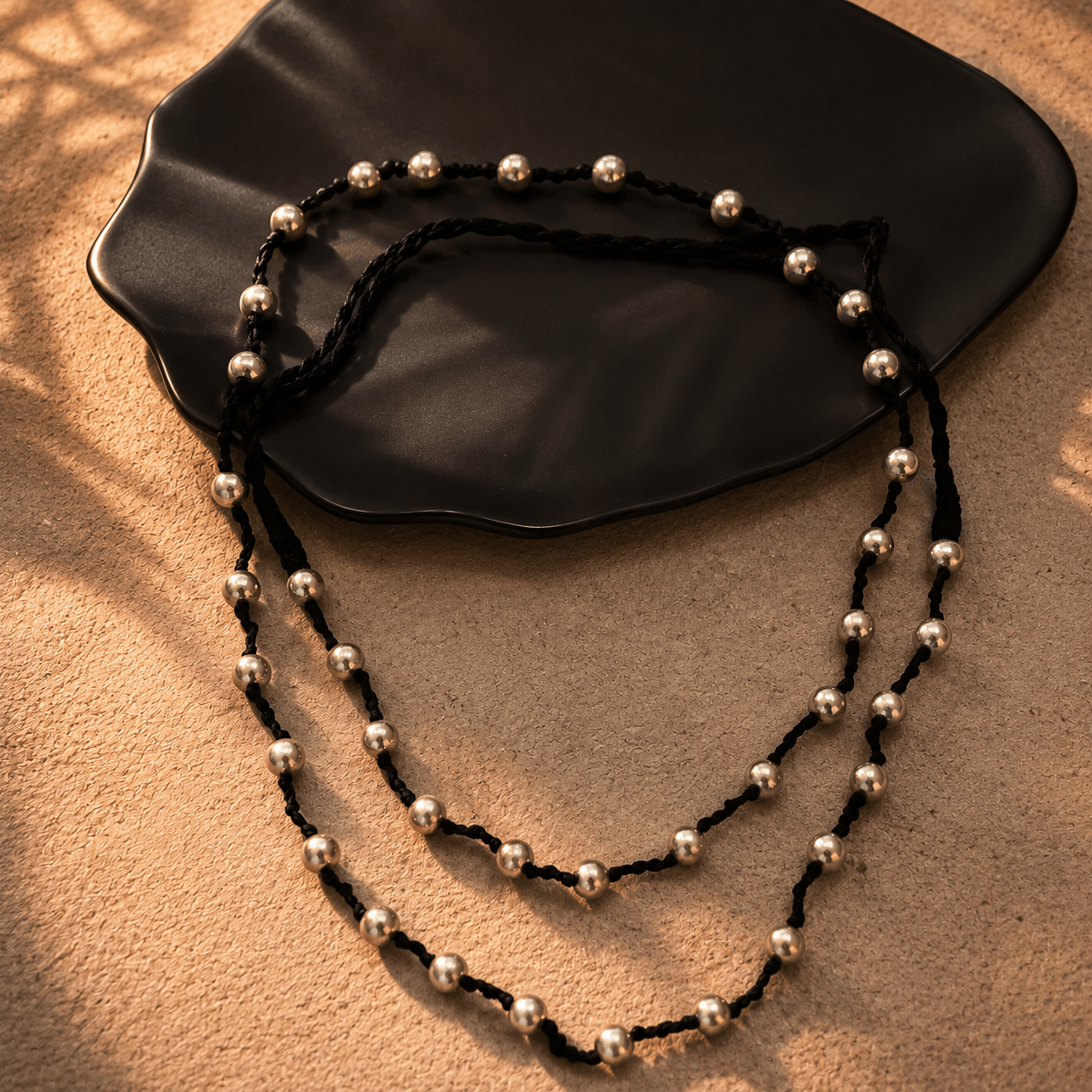 Atles Silver 925 Beads Necklace