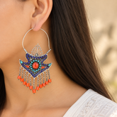 Beatnik Boho 925 Silver Earrings