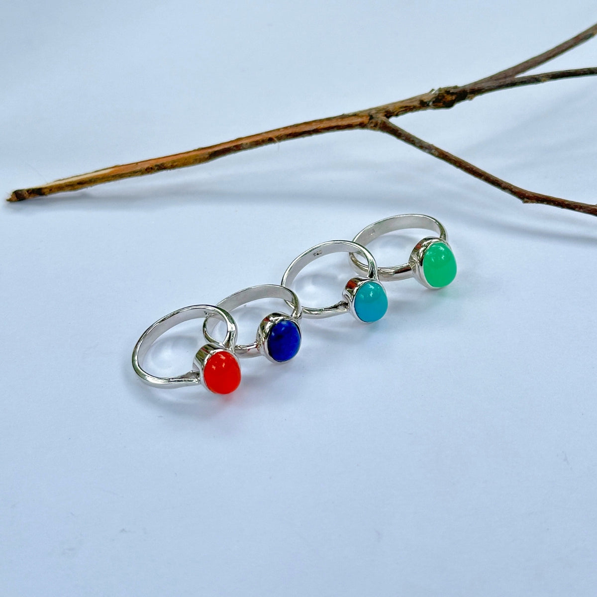 Everyday wear Gemstone Silver 925 Rings