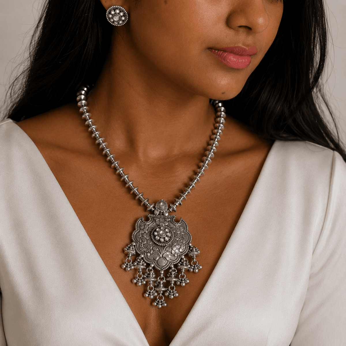 Chandira Silver 925 Necklace