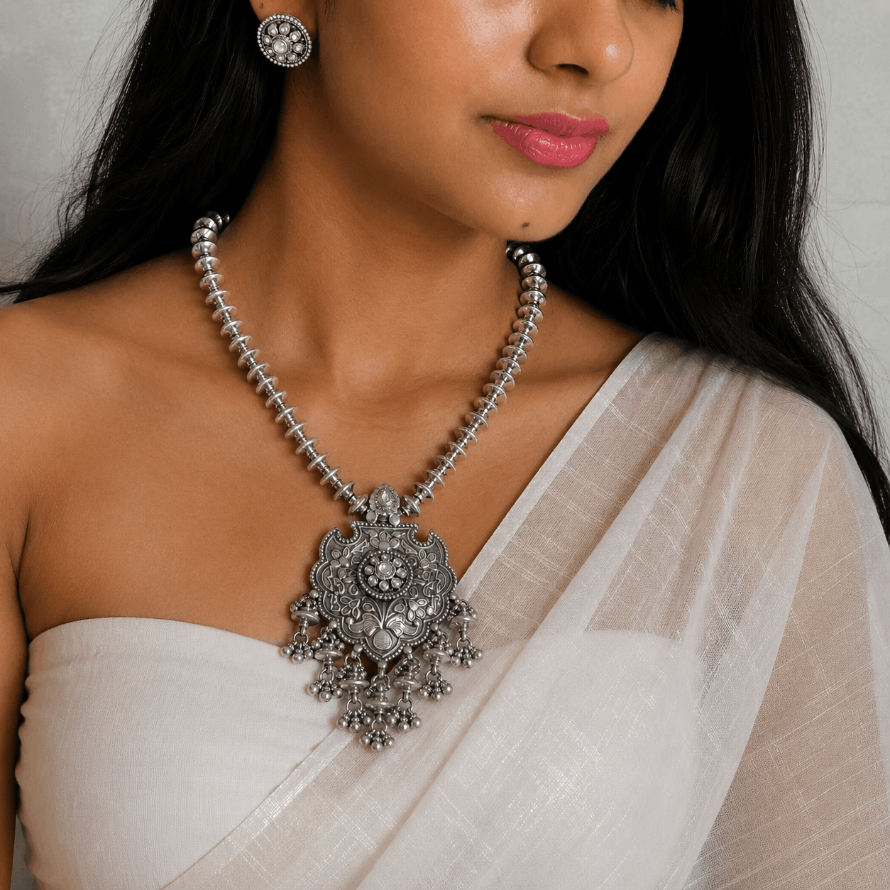 Chandira Silver 925 Necklace