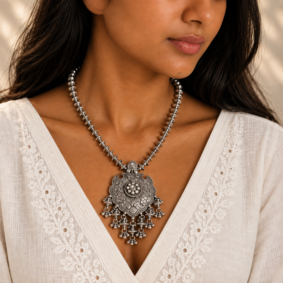 Chandira Silver 925 Necklace